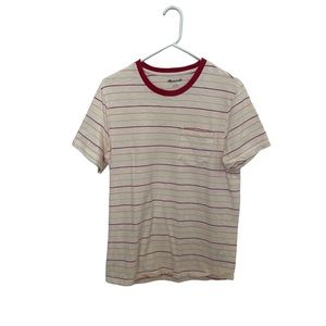 Madewell 100% cotton striped tee